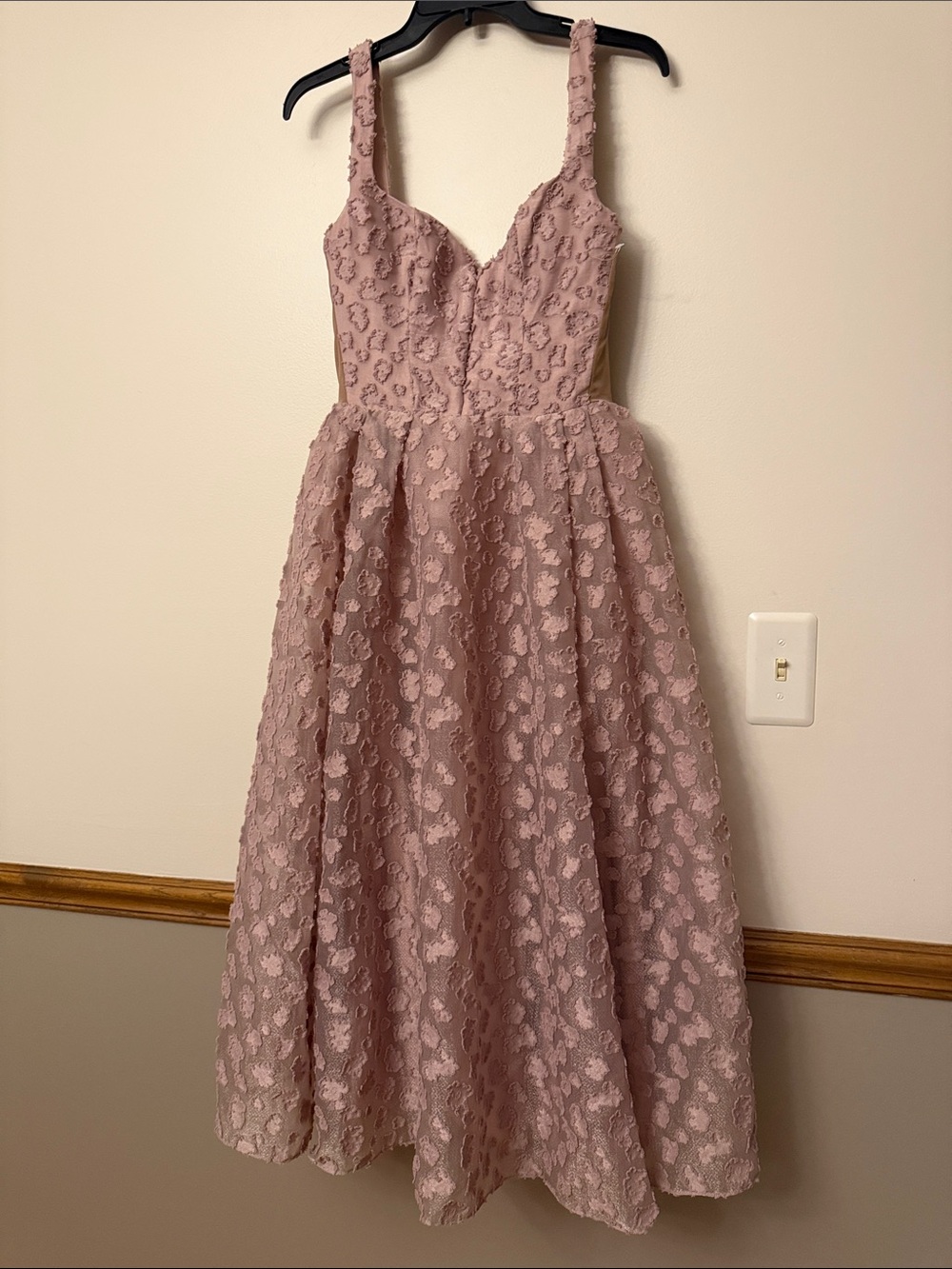 House of CB French rose jacquard midi dress - Picture 4 of 6